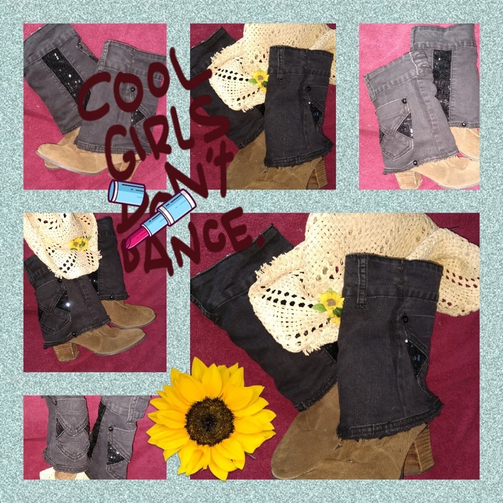 🌻Country girl Black Denim Hugs